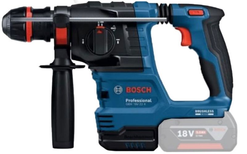 Máy khoan búa dùng pin 18V Bosch GBH 18V-22 X One-chuck (Solo) (06119241J0)