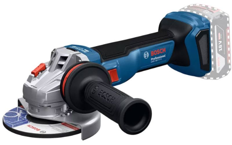 Máy mài góc dùng pin 18V Bosch GWS 18V-11 S (Chưa Pin & Sạc) 125mm (06019N4000)