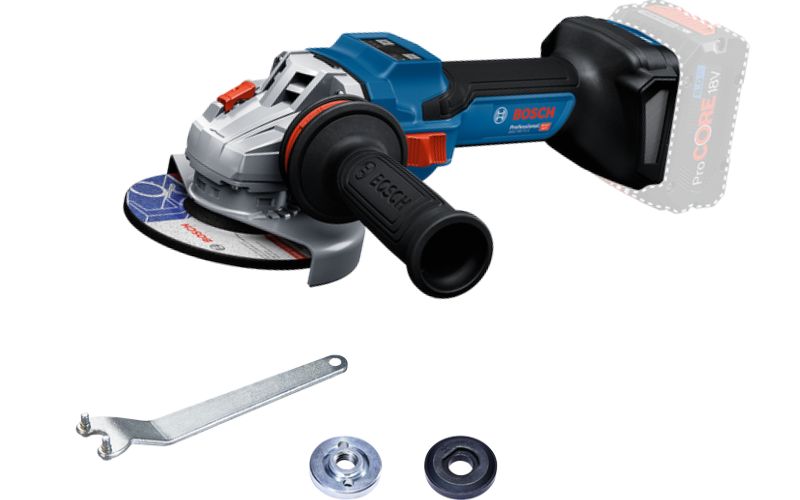 Máy mài góc dùng pin 18V Bosch GWS 18V-15 S (Chưa Pin & Sạc) 125mm (06019M6000)