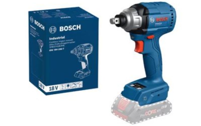 Máy siết bu lông công nghiệp dùng pin 18V Bosch IDS 18V-650 T