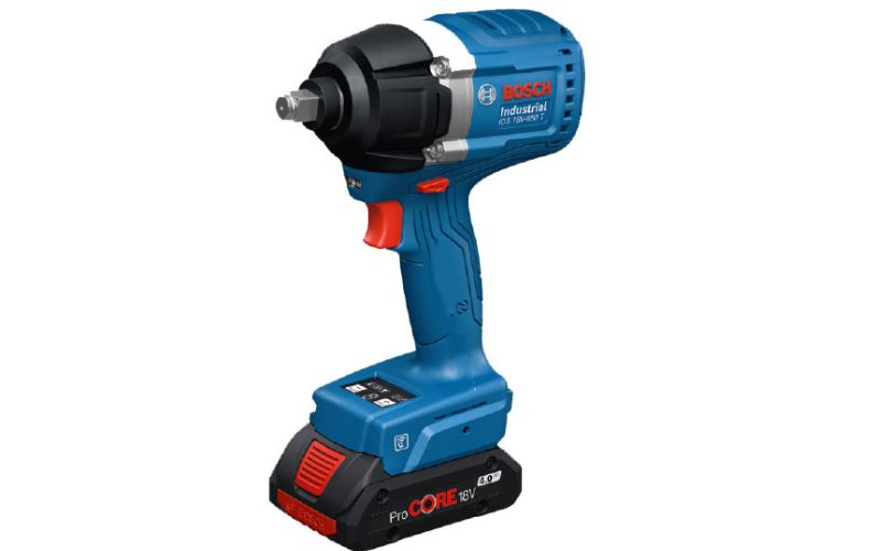 Máy siết bu lông công nghiệp dùng pin 18V Bosch IDS 18V-650 T