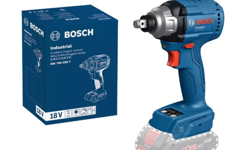 Máy vặn bu lông dùng pin 18V Bosch IDS 18V-200 T