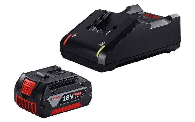 Bộ sạc GAL 18V-40 và 1 pin GBA 5.0Ah Bosch 1600A039YM