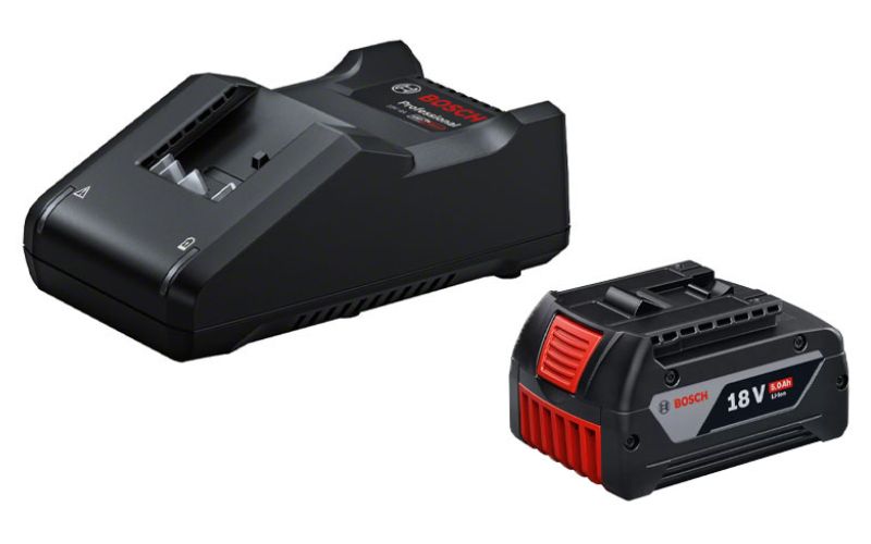 Bộ sạc GAL 18V-40 và 1 pin GBA 5.0Ah Bosch 1600A039YM