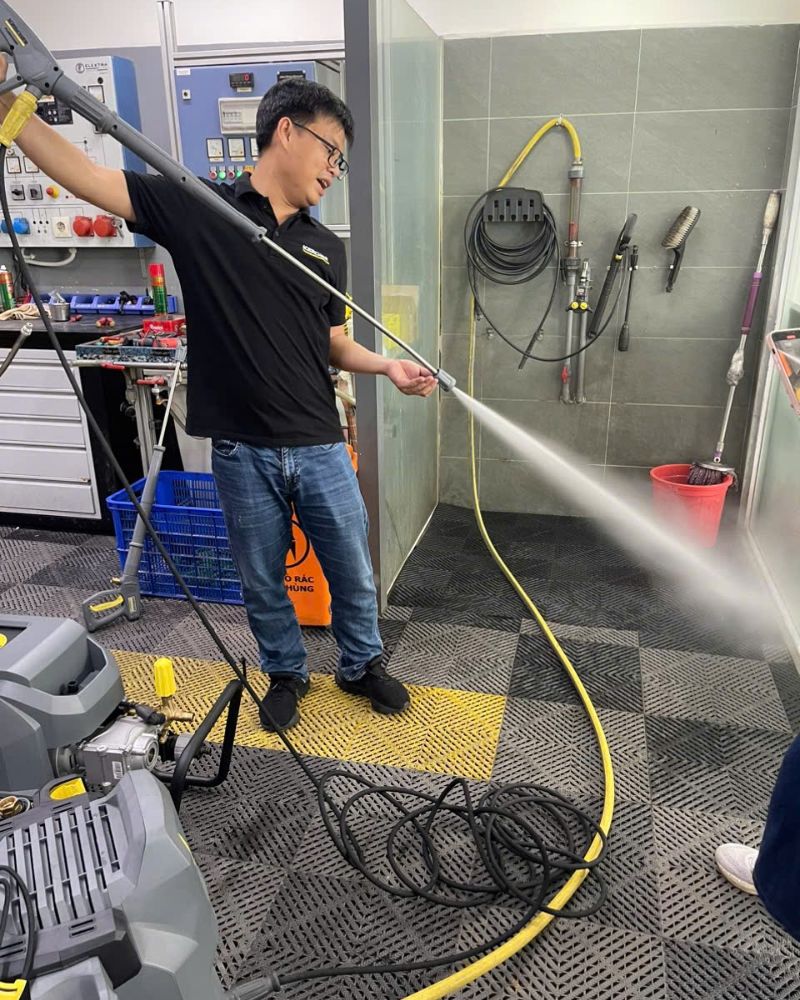 Tham gia đào tạo về sản phẩm Karcher
