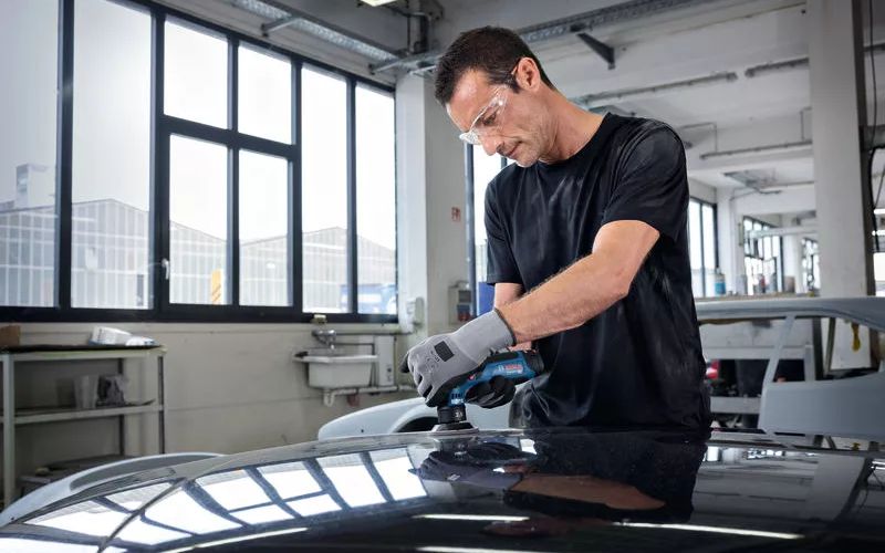 Máy chà nhám dùng pin 12V Bosch GEX 12V-77