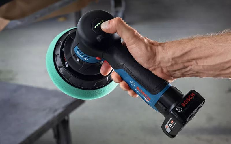 Máy đánh bóng lệch tâm dùng pin Bosch GPX 12V-125