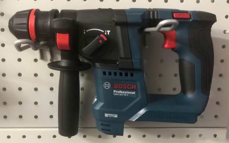 Máy khoan búa dùng pin 18V Bosch GBH 18V-18 X One-chuck (Chưa Pin & Sạc) (06119271J0)