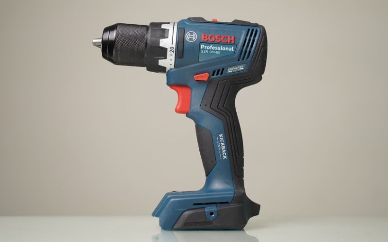 Máy khoan vặn vít dùng pin 18V Bosch GSR 18V-65 (2 Pin 2.0Ah & Sạc)