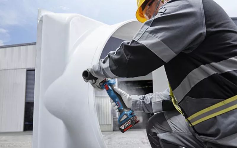 Máy mài góc dùng pin 18V Bosch GWS 18V-11 S