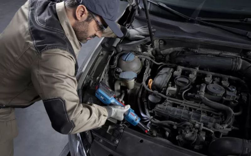 Máy siết ốc góc dùng pin 18V Bosch GRC 18V-60
