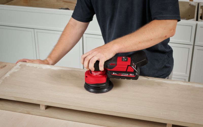 Máy chà nhám quỹ đạo Milwaukee M18 FROS125-0X0