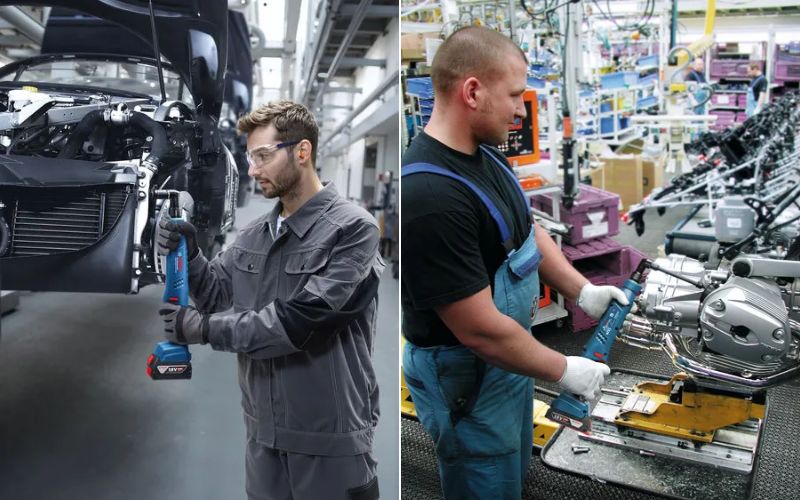 Máy siết bu lông góc dùng pin Bosch ANGLE EXACT ION 40-220