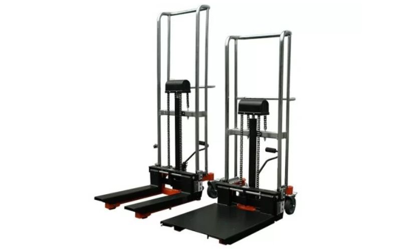 Xe nâng tay 400kg nâng cao 1m5 Ssangyong