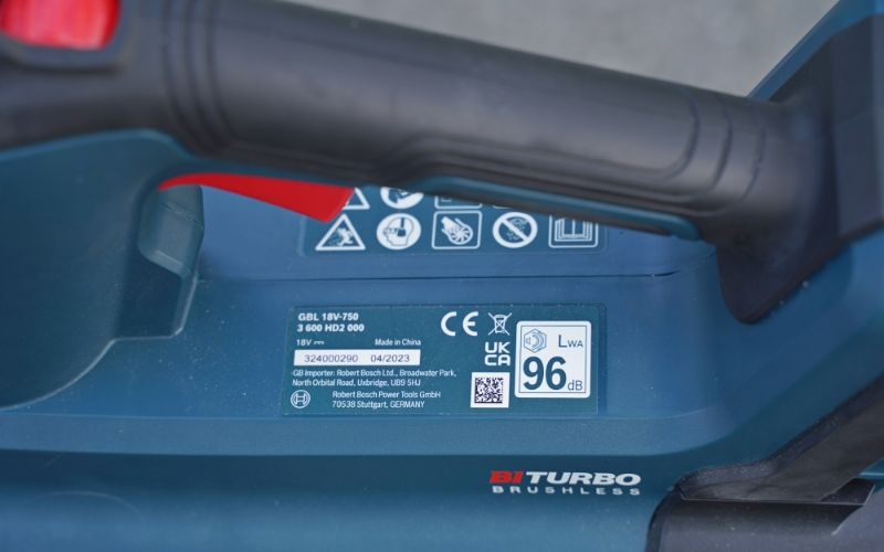 Máy thổi lá dùng pin Bosch GBL 18V-750