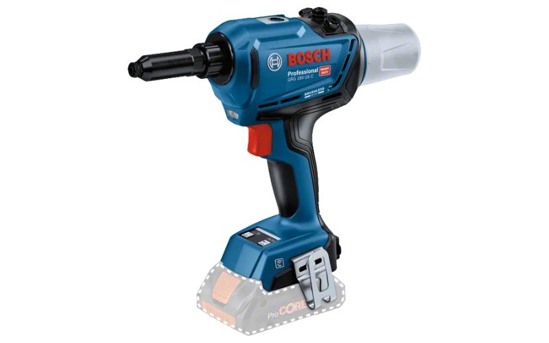 Súng bắn đinh tán dùng pin Bosch GRG 18V-16 C