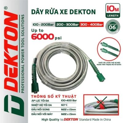 Dây rửa xe Dekton 10 (10 mét)
