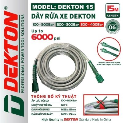 Dây rửa xe Dekton 15 (15 mét)