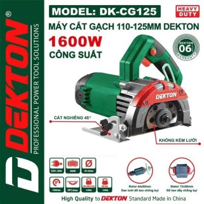 Máy cắt gạch Dekton DK-CG125
