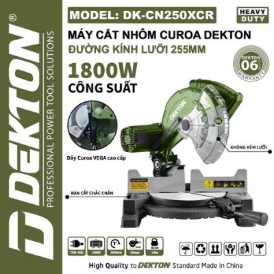 Máy cắt nhôm curoa Dekton DK-CN250XCR