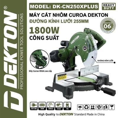 Máy cắt nhôm curoa Dekton DK-CN250XPLUS