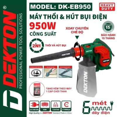 Máy thổi & hút bụi Dekton DK-EB950