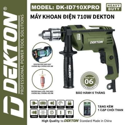 Máy khoan động lực Dekton DK-ID710XPRO