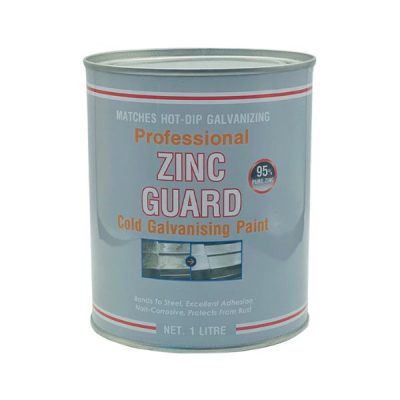 Sơn mạ kẽm ZG300 1Lít (màu kẽm xà gồ tole lạnh)