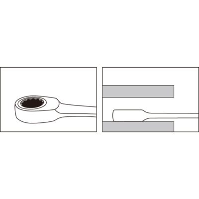 Cờ lê cơ cấu ratchet RM-30 TONE