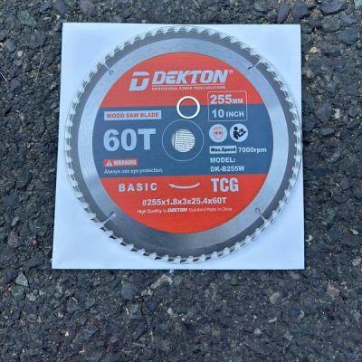 Lưỡi cắt gỗ 255mm DK-B255W 255MM/60R Dekton