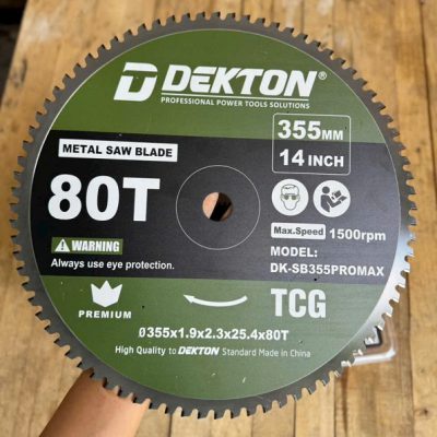 Lưỡi cắt hợp kim 355mm - cắt đa năng - phiên bản chất lượng cao DK-SB355PRO LƯỠI HỢP KIM 355MM/66R Dekton