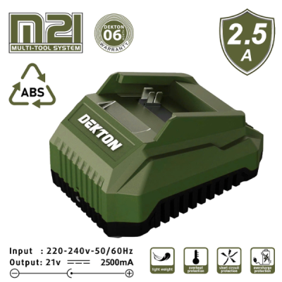 sạc 2.5A (xanh) M21-S25XPRO Dekton